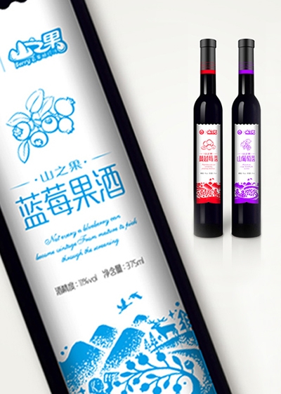 哈尔滨红酒包装设计
